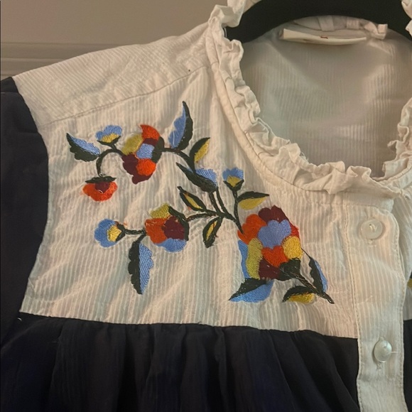 Anthropologie Samant Chauhan Brooke Embroidered Blouse - Picture 8 of 15